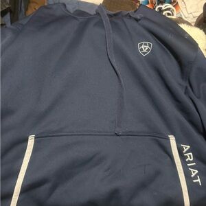 Ariat Deep Blue Hoodie with Logo